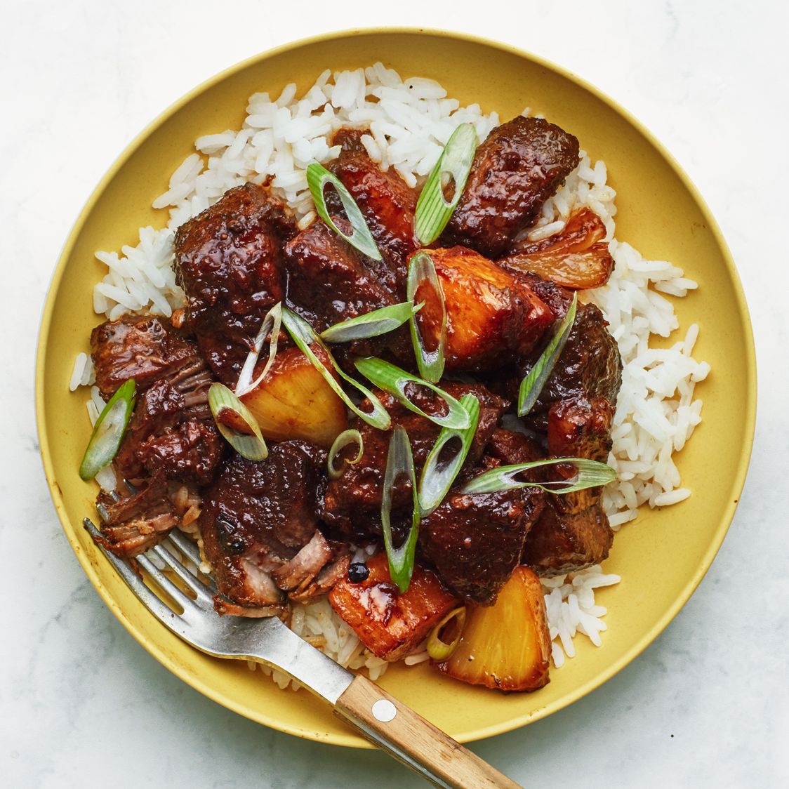 Pineapple Pork Adobo