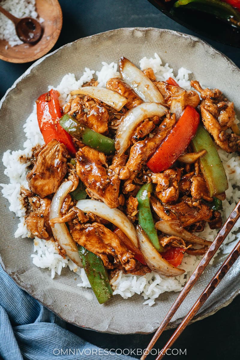 Black Pepper Chicken - Omnivore's Cookbook