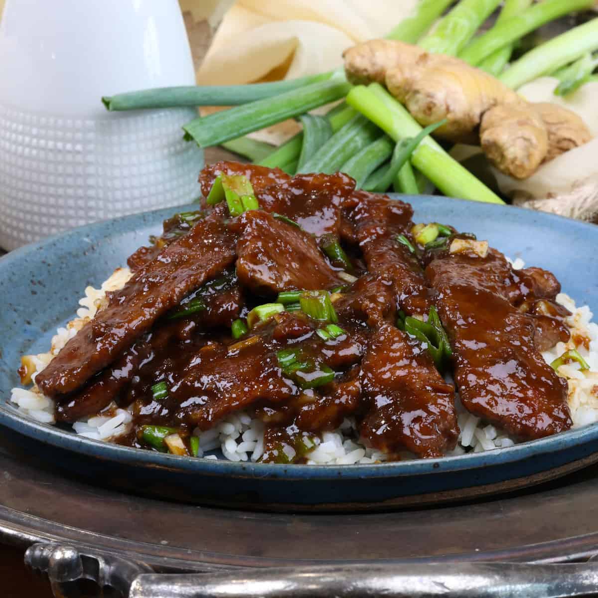 Mongolian Beef For One