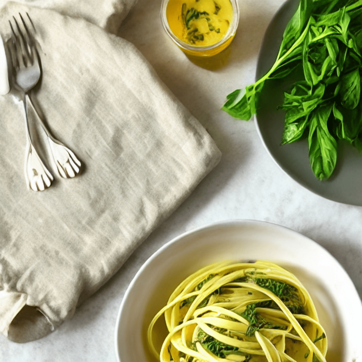 tinywow_upscale_65886563 Fresh Herb Pasta with Garlic Lemon Sauce