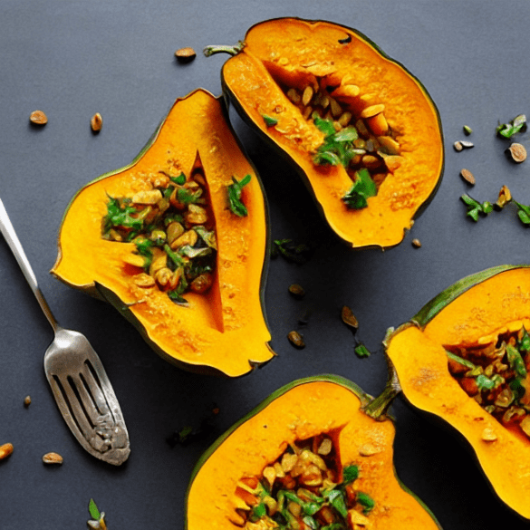 Roasted Kabocha Squash