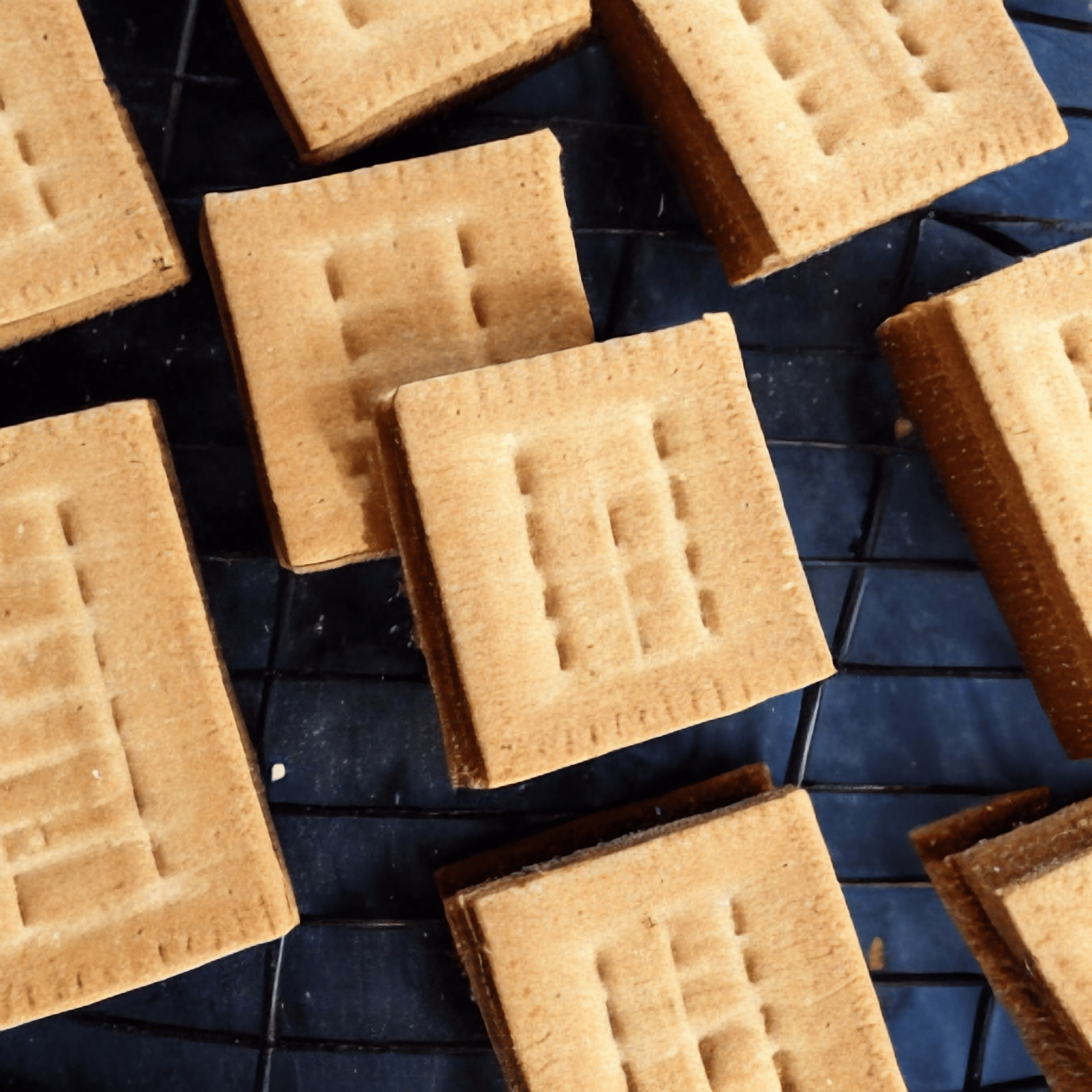 Homemade graham crackers