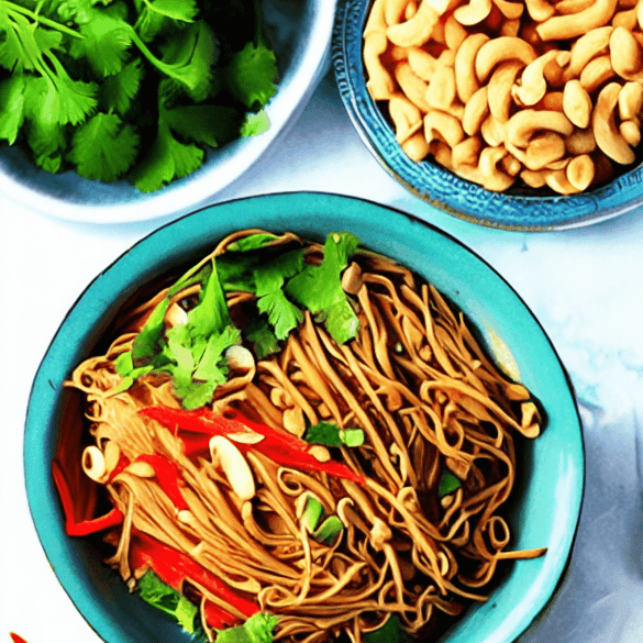 Vegan Thai Peanut Noodles