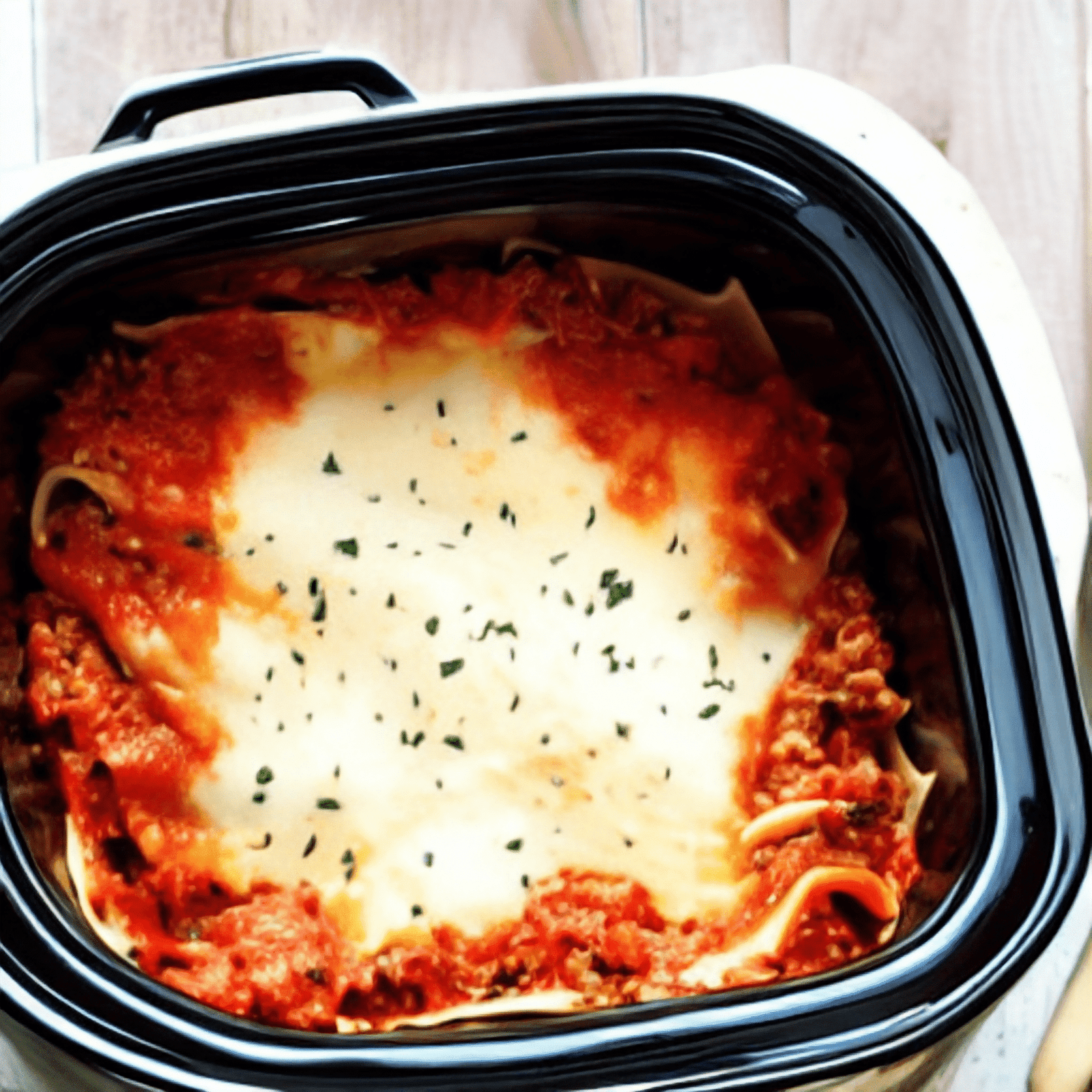 Slow Cooker Lasagna