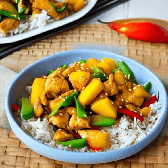 Mango Chicken Stir Fry