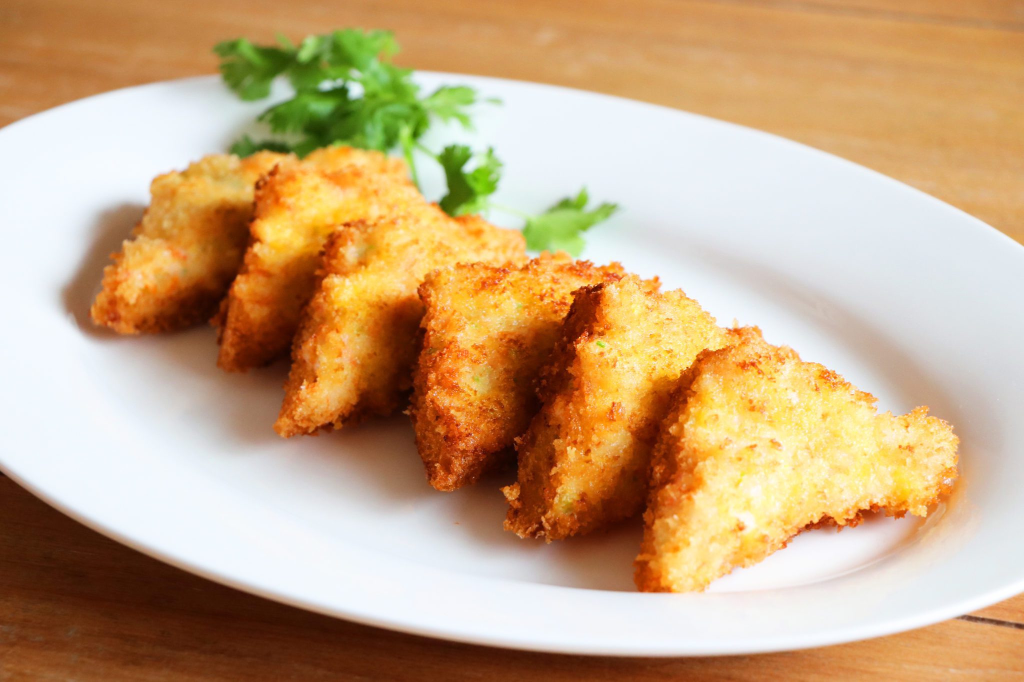 Crispy Chinese Shrimp Toast Recipe